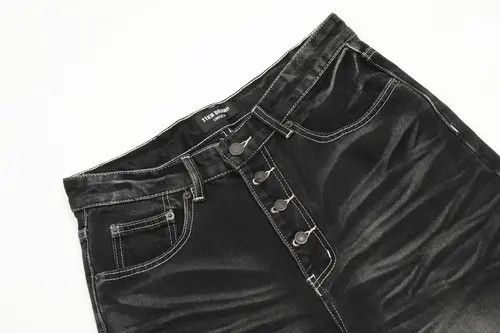 VIBE American retro high street versatile Cleanfit flared jeans Size US 32 / EU 48 - 4 Thumbnail