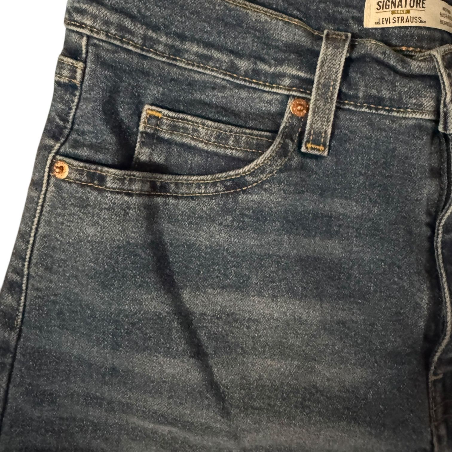 Levi's Levi's Signature Bermuda Shorts – Distressed Cut-Off Size 4 Size 27" / US 4 / IT 40 - 4 Thumbnail
