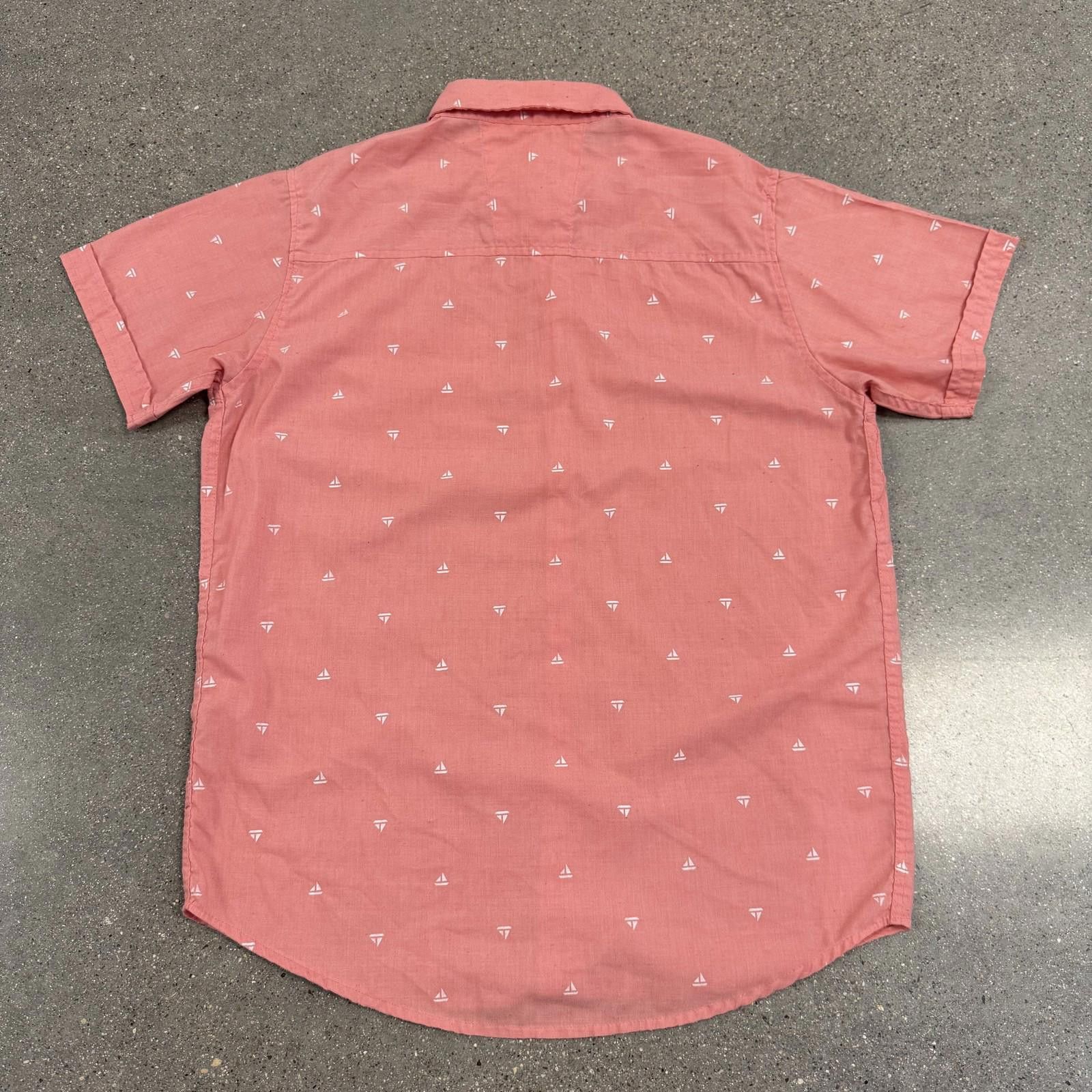 Designer Street Rules Shirt Mens M Short Sleeve Button Up Geometric Size US M / EU 48-50 / 2 - 8 Thumbnail