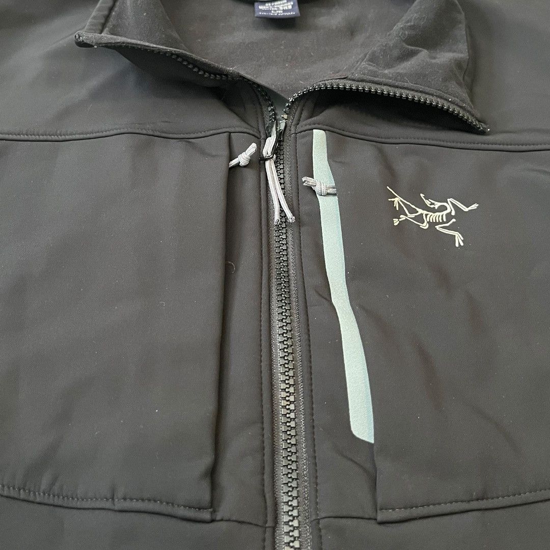 Arc'teryx VINTAGE Arc’Teryx Gamma MX Black Soft Shell Zip Up Jacket Size US L / EU 52-54 / 3 - 3 Thumbnail