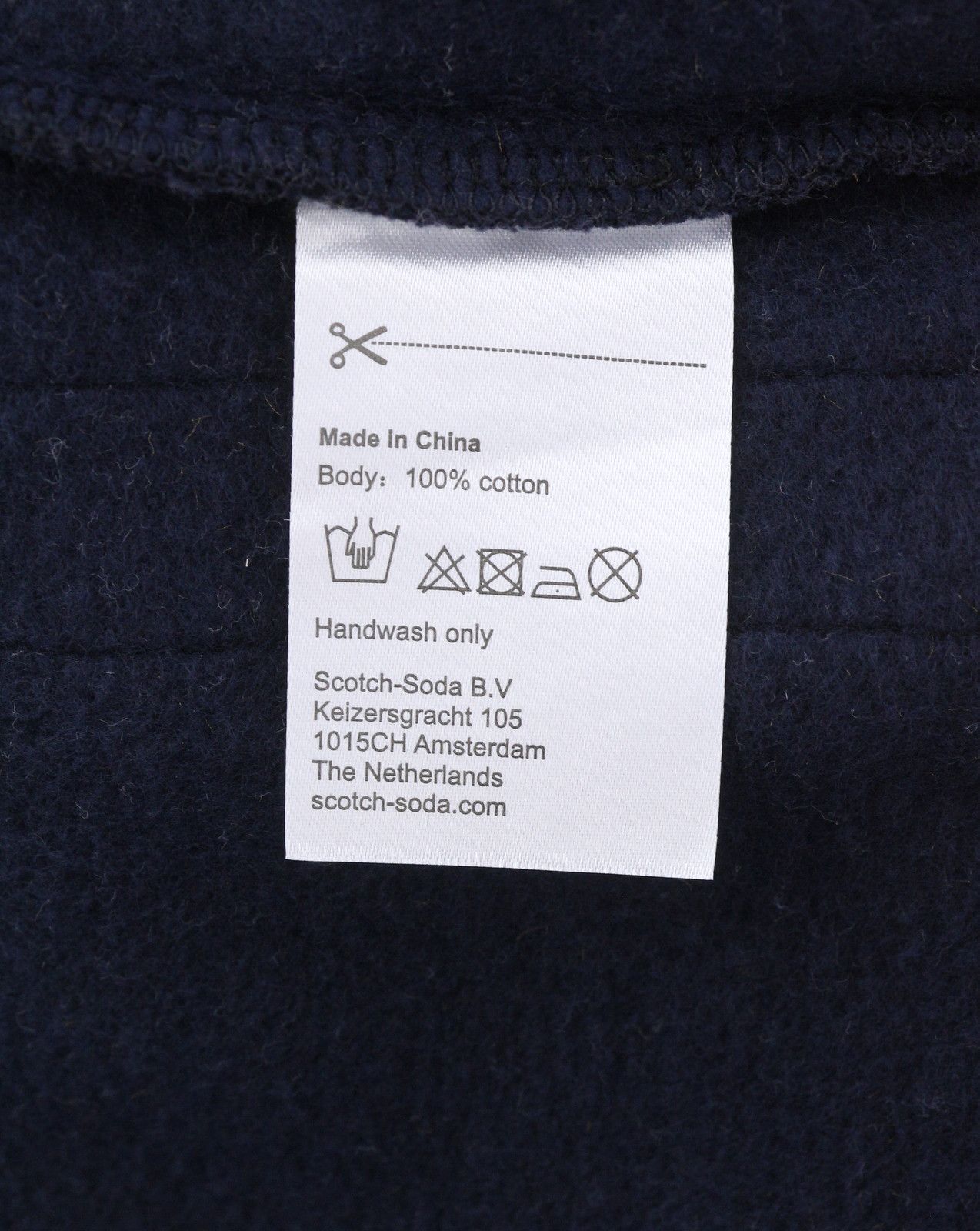 Scotch & Soda L Striped Cotton Crew Neck Sweatshirt 88552 Size US L / EU 52-54 / 3 - 7 Thumbnail