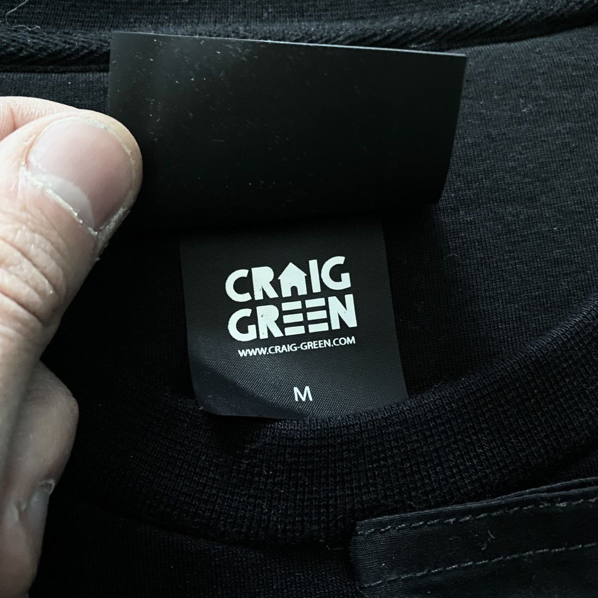 Craig Green × Designer Rare Craig Green Abstract Deconstructed Hole Sweatshirt Size US M / EU 48-50 / 2 - 6 Thumbnail