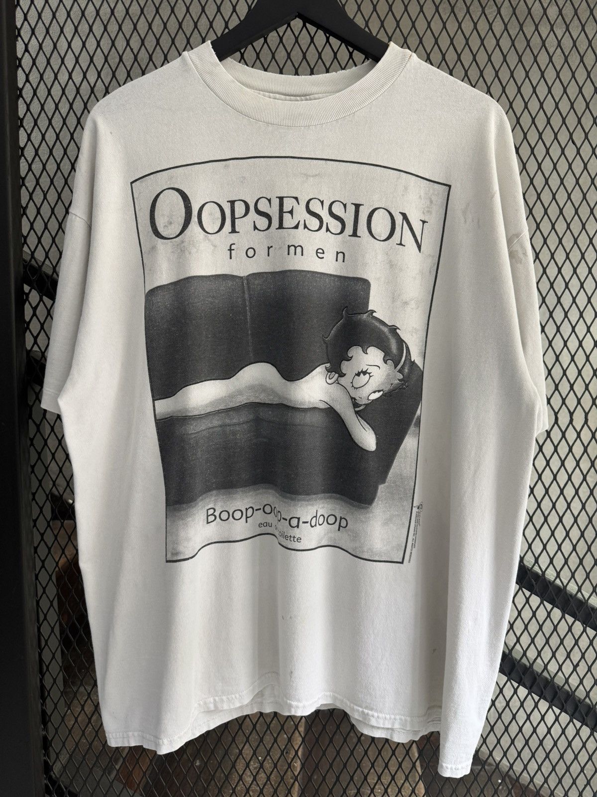 Cartoon Network Vintage 1995 Betty Boop Oopsession For Men Size US XL / EU 56 / 4 - 1 Thumbnail
