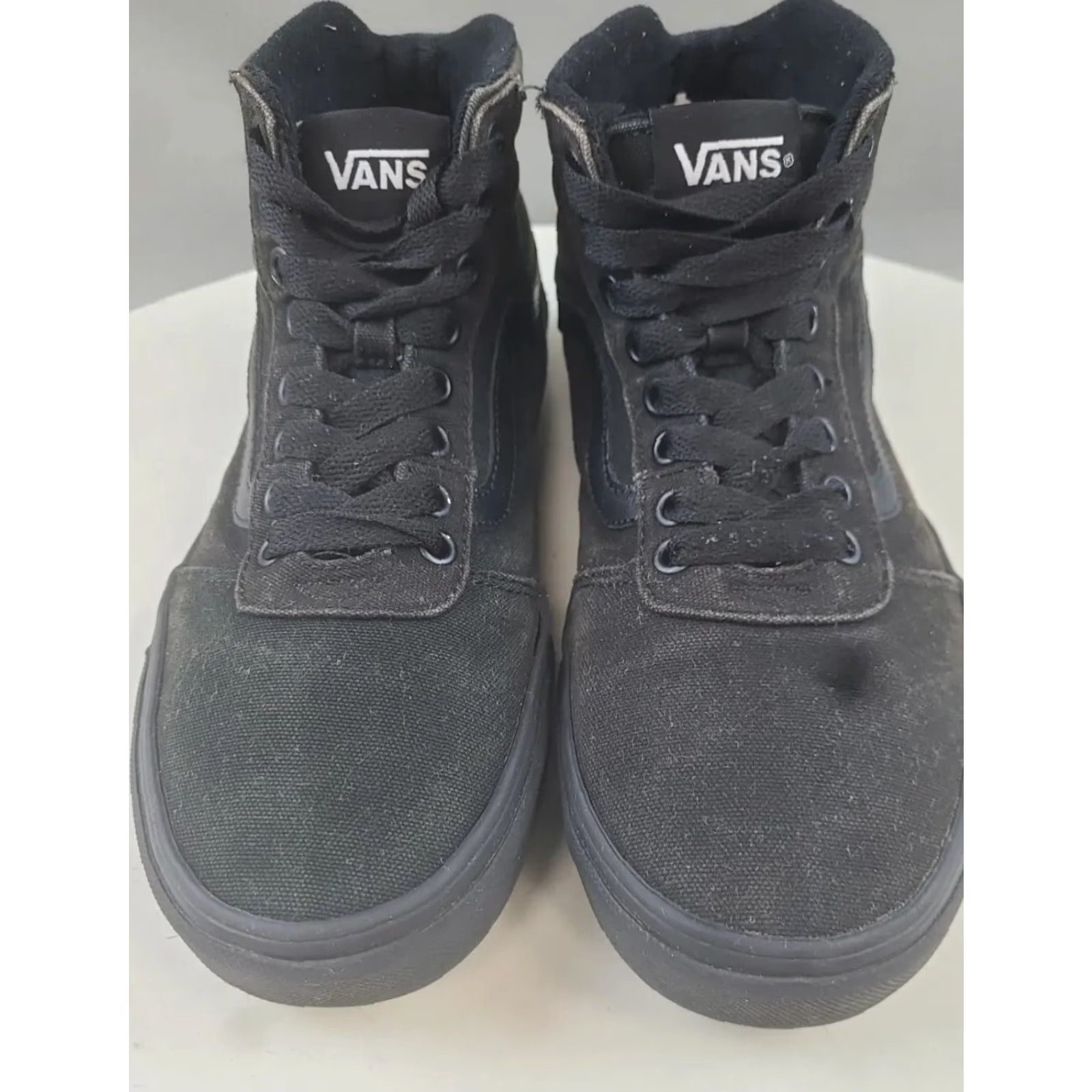 Vans VANS Men's Sk8 Hi Triple Black Shoes Size 8.5 Canvas High Top Skateboard Sneakers Size US M / EU 48-50 / 2 - 7 Thumbnail