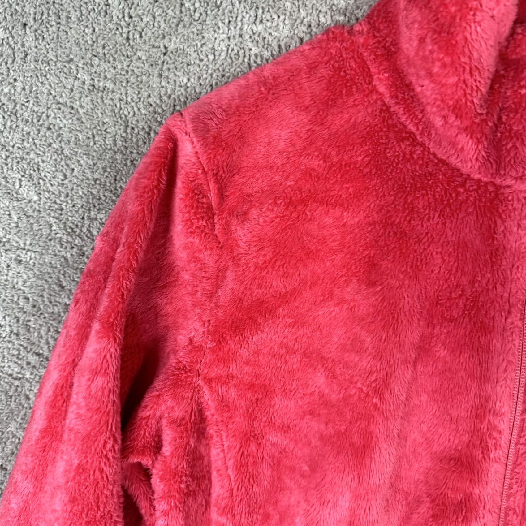 The North Face The North Face Womens Fleece Jacket Pink L Full Zip Warm Soft Plush Fuzzy Jacket Parking Style? Size L / US 10 / IT 46 - 5 Thumbnail
