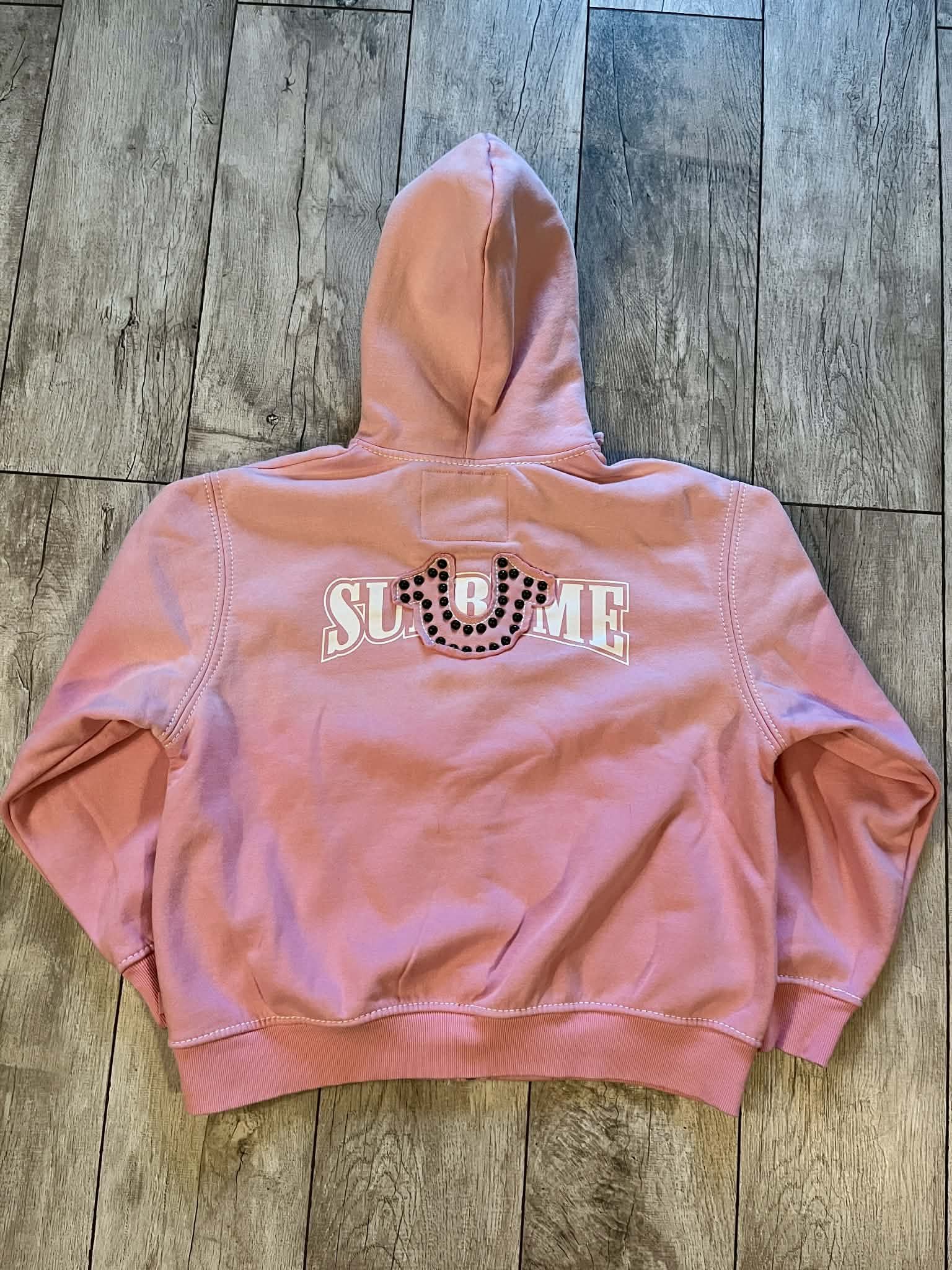 Supreme × True Religion Supreme x True Religion Zip Up Hoodie "Pink" (FW25) Size US M / EU 48-50 / 2 - 2 Thumbnail