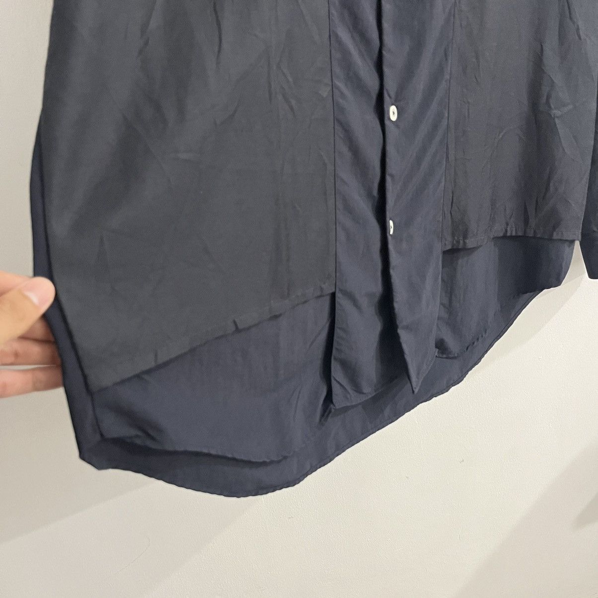 Issey Miyake En Route - Layered Ls Button Up Shirt Size US L / EU 52-54 / 3 - 5 Thumbnail