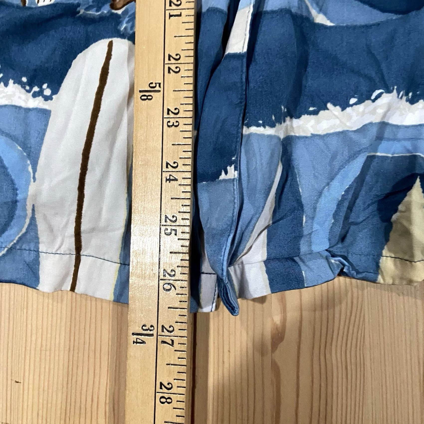 Vintage VINTAGE Kahala Shirt Mens XL Blue John Severson California Hawaiian Button-Up Short Sleeve Collared Rayon Geometric All Seasons Casual Mens Size US XL / EU 56 / 4 - 6 Thumbnail