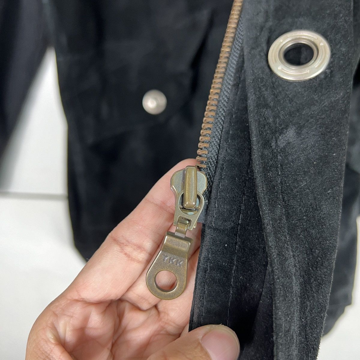 Japanese Brand 🔥 ROTARY GROUP SUEDE LEATHER JACKET Size US M / EU 48-50 / 2 - 14 Thumbnail