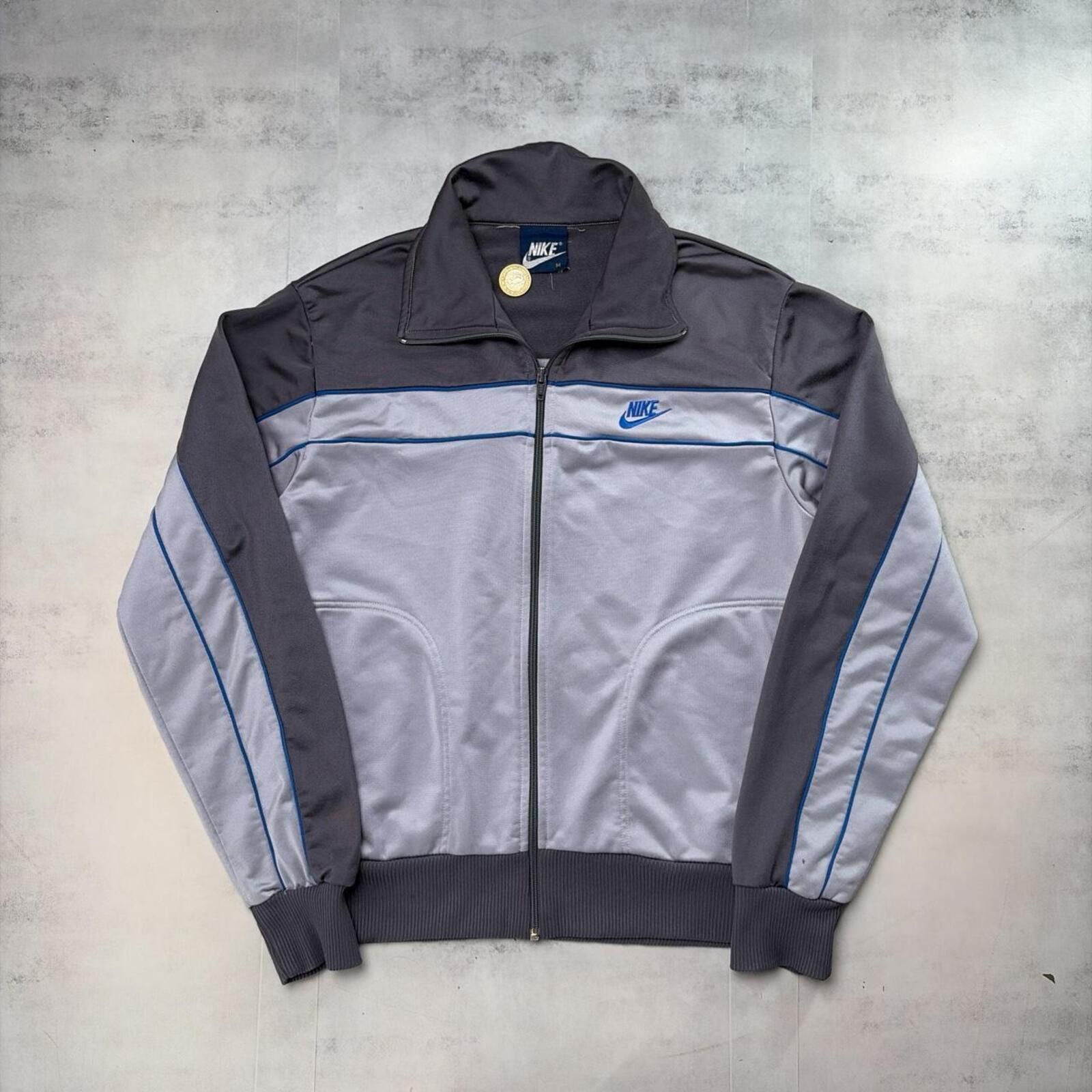 Nike × Sacai Nike x Sacai Layered Bomber Jacket Grey Fog | Grailed