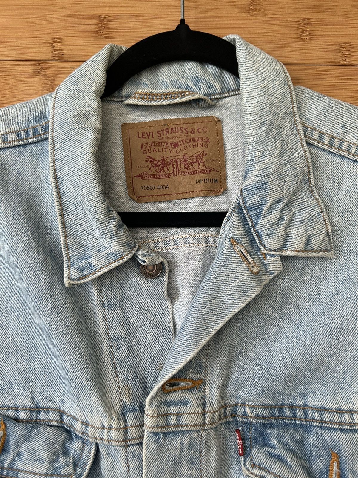 Levi's × Vintage Levis Vintage Denim Jacket Size US M / EU 48-50 / 2 - 2 Thumbnail