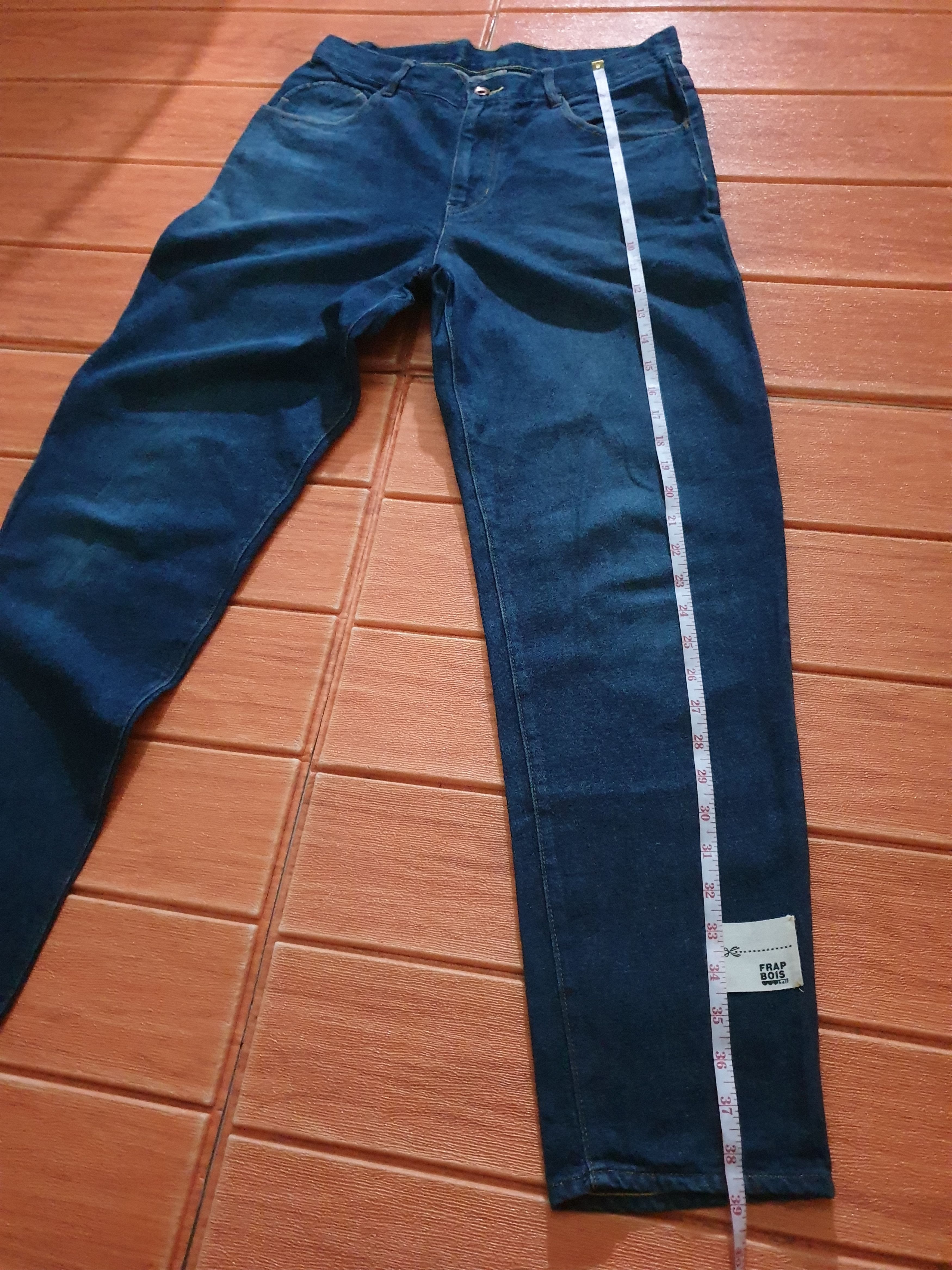 Issey Miyake 💥Frapbois Issey miyake Japanese brand denim pant Size US 30 / EU 46 - 6 Thumbnail