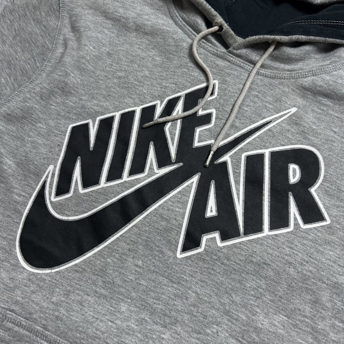Nike 00s NIKE AIR BIG LOGO VINTAGE OVERSIZED PULLOVER HOODIE Size US L / EU 52-54 / 3 - 4 Thumbnail