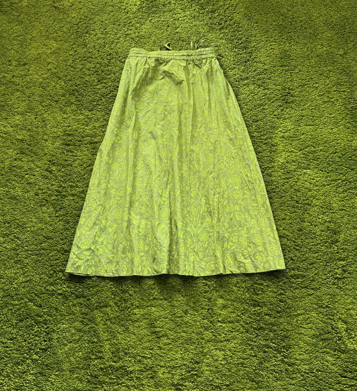 Designer Gudrun Sjoden avant garde floral pattern skirt Size 30" / US 8 / IT 44 - 2 Thumbnail