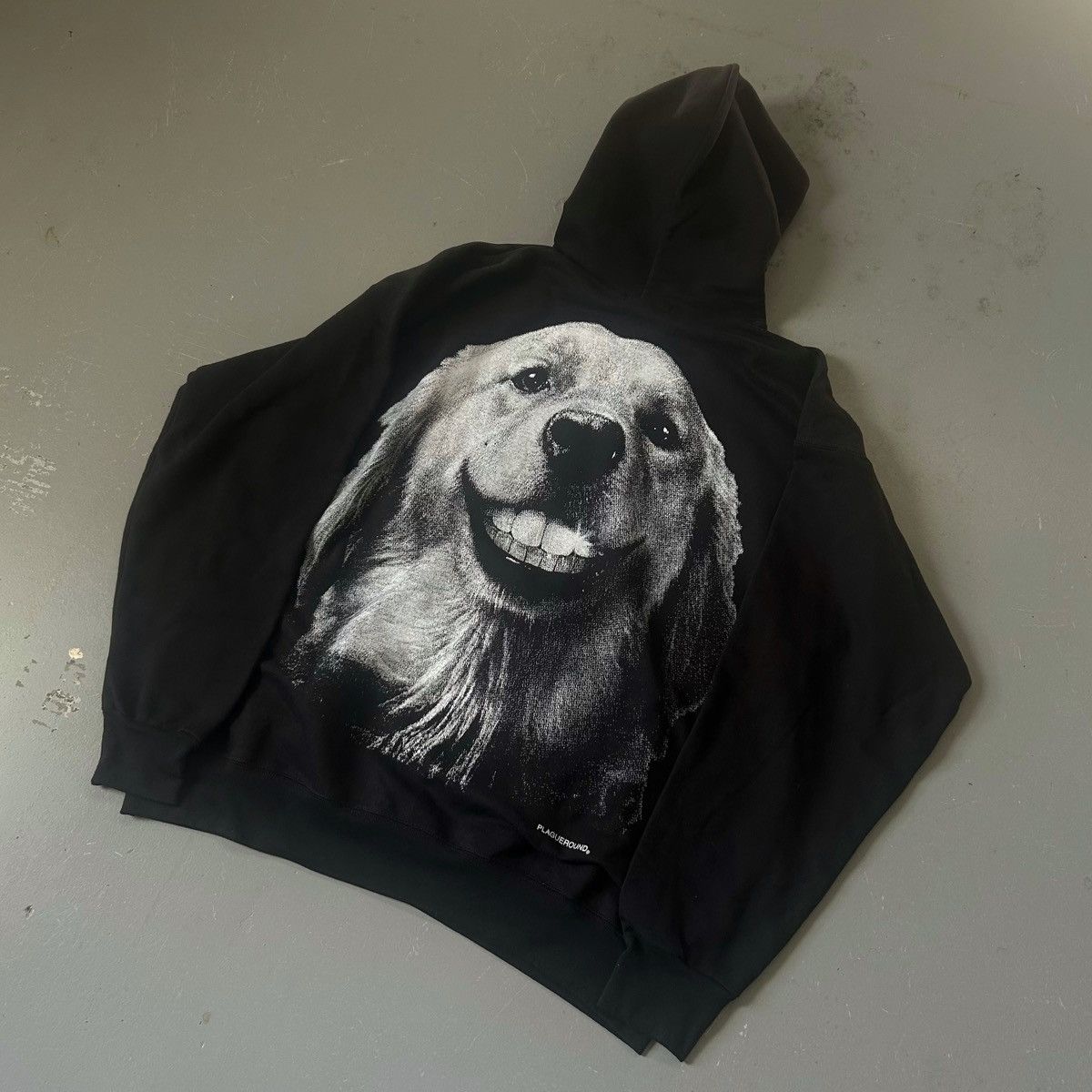 Plagueround PLAGUEROUND GOODBOY HOODIE BLACK MEDIUM Size US M / EU 48-50 / 2 - 5 Thumbnail