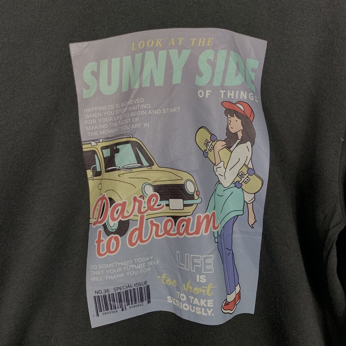 Japanese Brand Japanese Brand Sunny Side Skateboard Hoodie Size US L / EU 52-54 / 3 - 13 Thumbnail