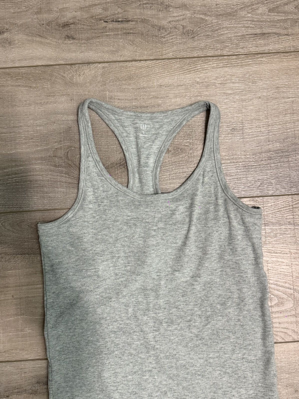 Gap Heather Gray Tank Top Size S / US 4 / IT 40 - 2 Thumbnail