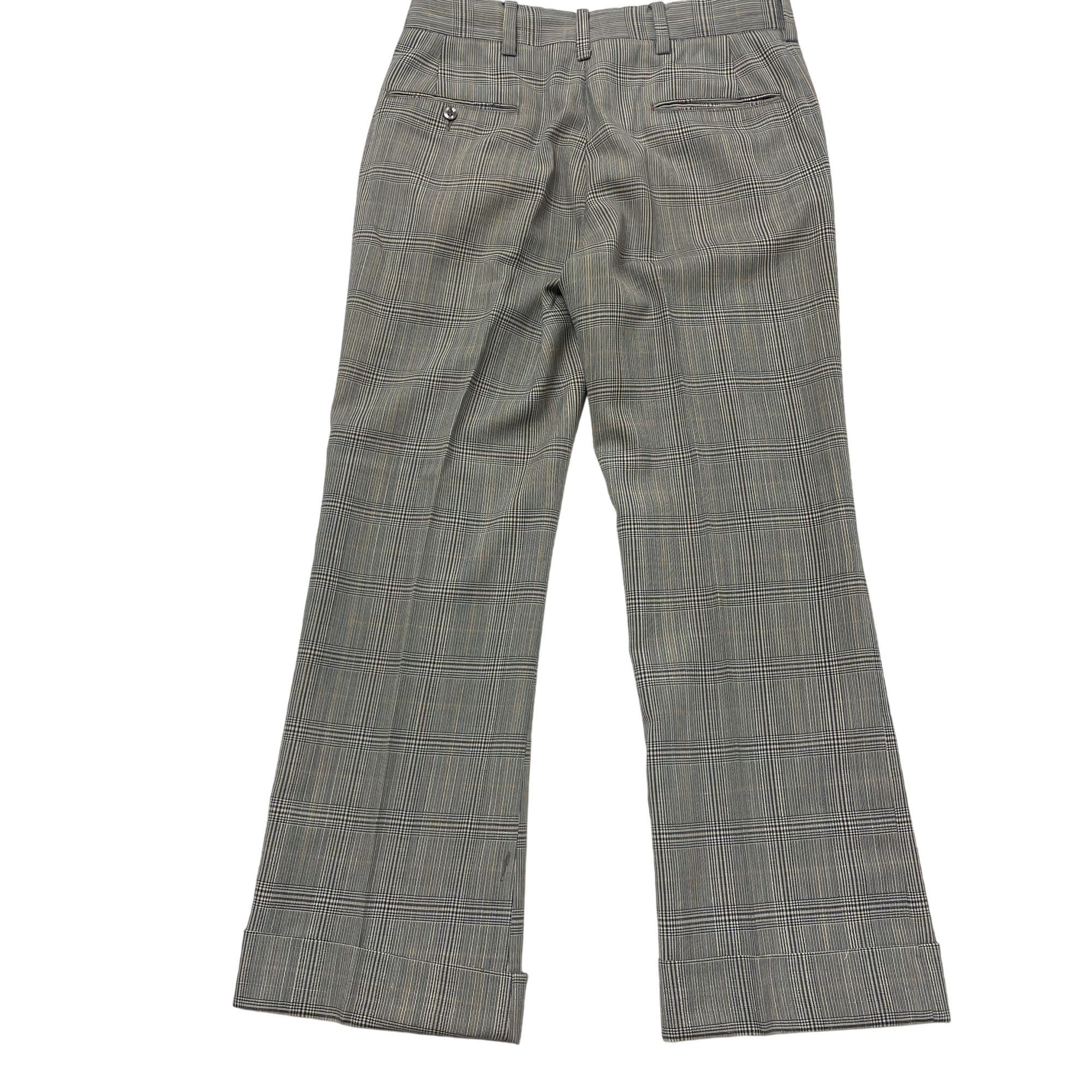 Other Vtg MoD Black White Copper GOLF Pants OVERCHECK Trousers Size US 32 / EU 48 - 5 Thumbnail