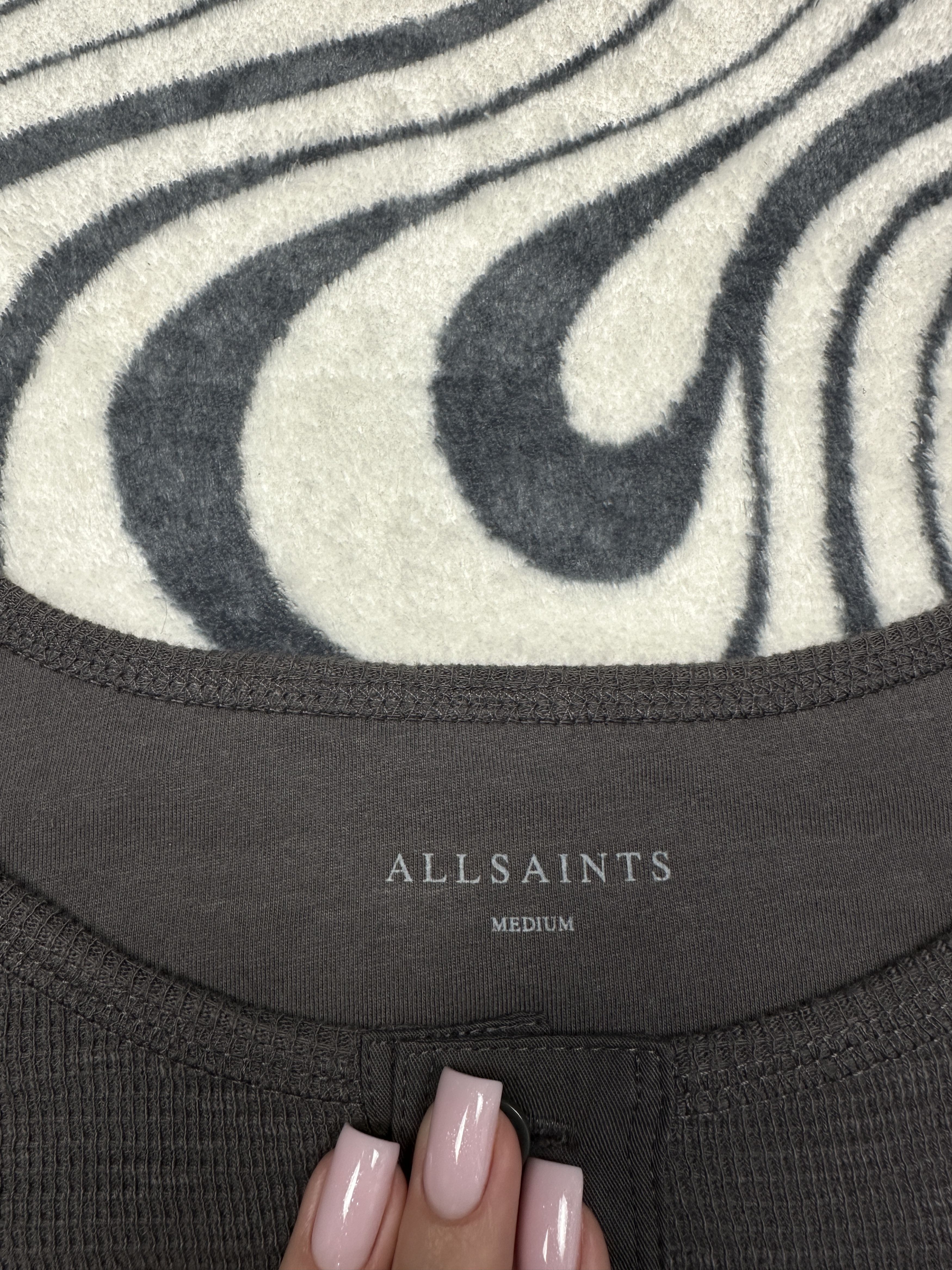 Allsaints NEW! Allsaints Mens Clash Henley Sweater Size US M / EU 48-50 / 2 - 4 Thumbnail