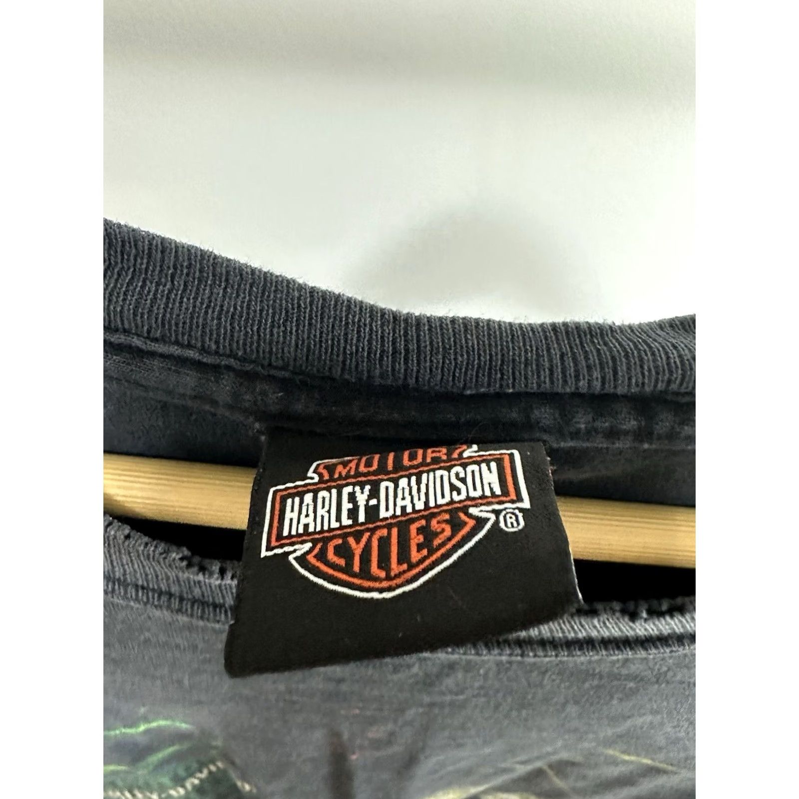 Harley Davidson VINTAGE Harley-Davidson Scary Clown Biker T-Shirt 2XL Black Mens Size US XXL / EU 58 / 5 - 3 Thumbnail