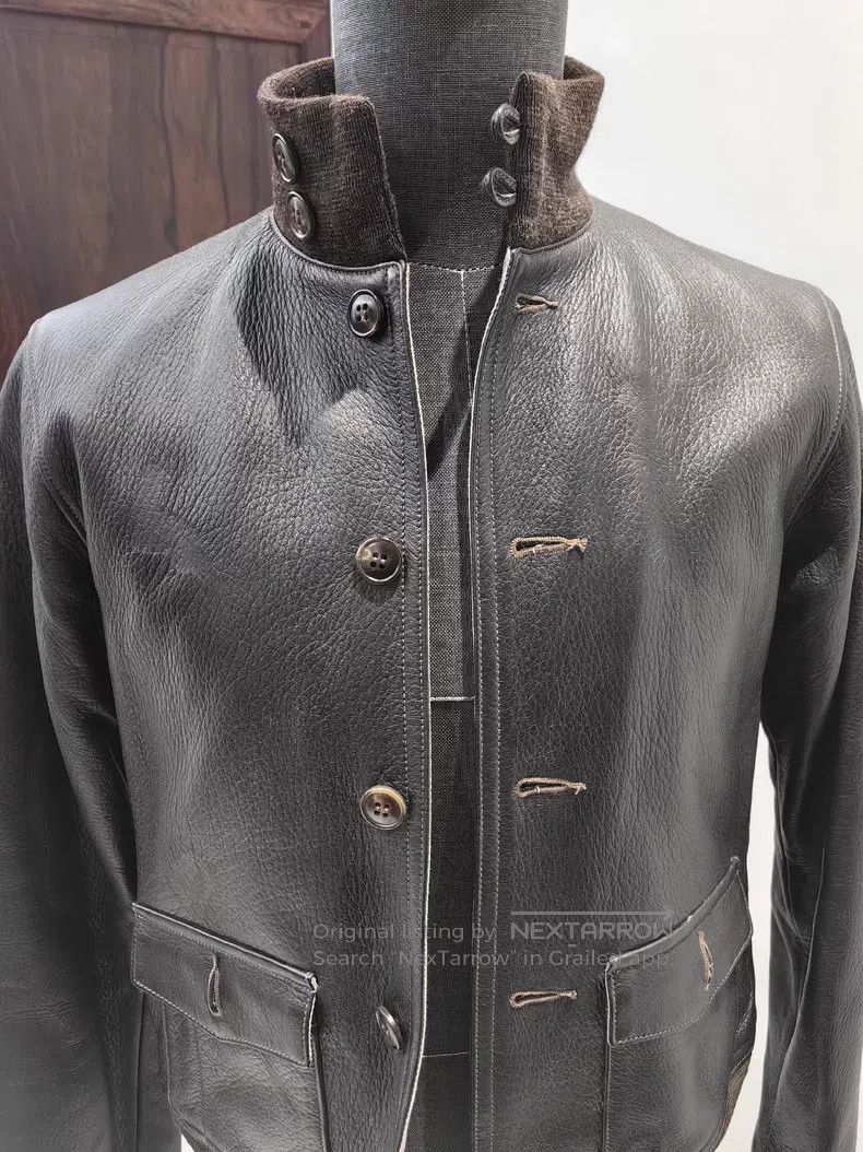 The Real McCoys A1 leather coat