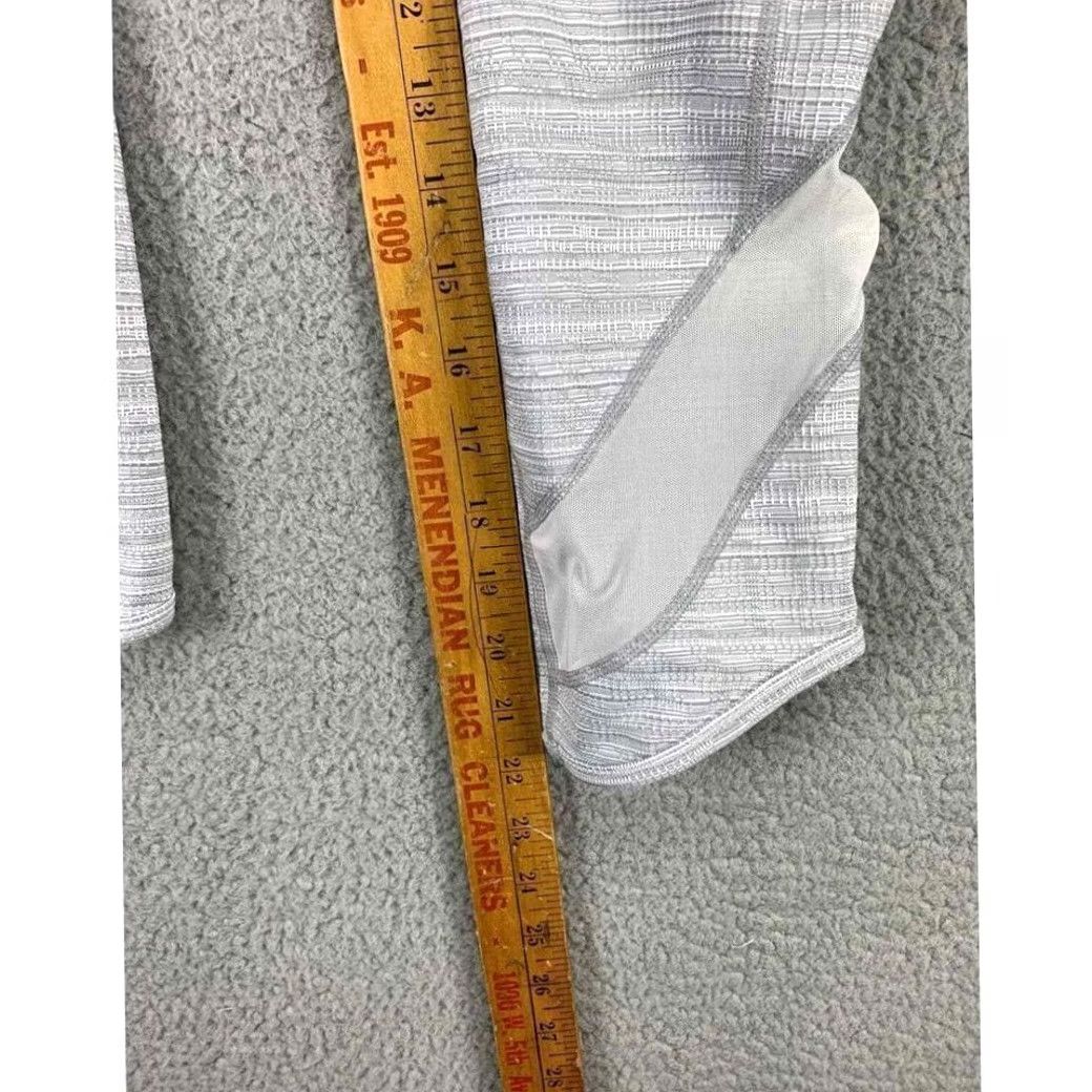 Athleta Athleta Leggings Womens XS Grey White Crop Stripe Yoga Activewear Ladies Workout Size 26" / US 2 / IT 38 - 7 Thumbnail