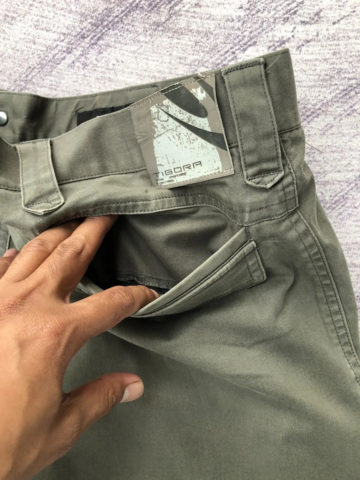 20471120 × Japanese Brand Cargo Pants Tigora Multipocket Tactical Utility Size US 34 / EU 50 - 15 Thumbnail
