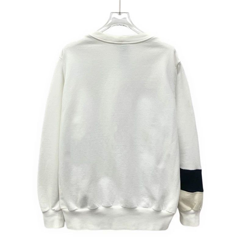 Chanel Chanel White logo printed cotton round-neck long-sleeved s Size M / US 6-8 / IT 42-44 - 2 Thumbnail