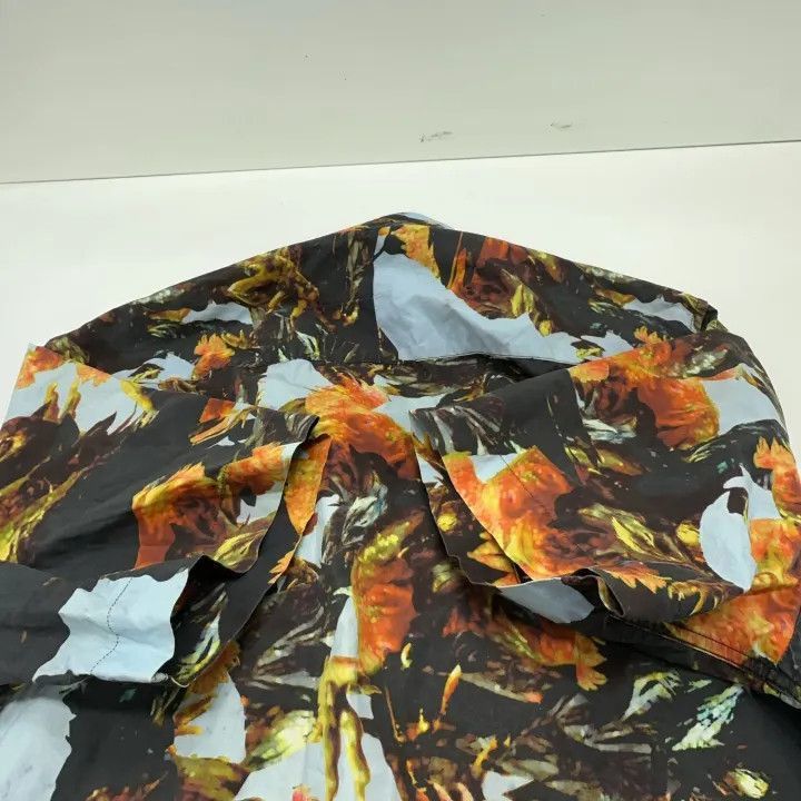Givenchy Givenchy Givenchy Floral Print Short Sleeve Shirt -2507 Size US L / EU 52-54 / 3 - 8 Thumbnail