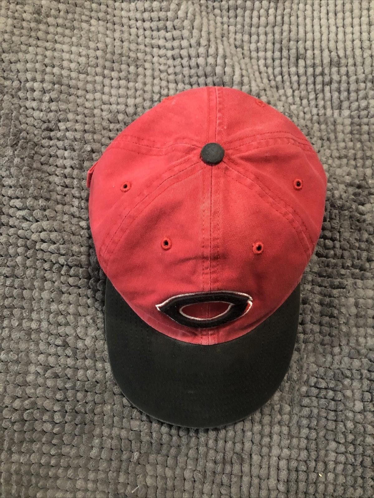 47 Cincinnati Reds 47 Black Bill & Black Logo Hat Red Black Size ONE SIZE - 2 Thumbnail