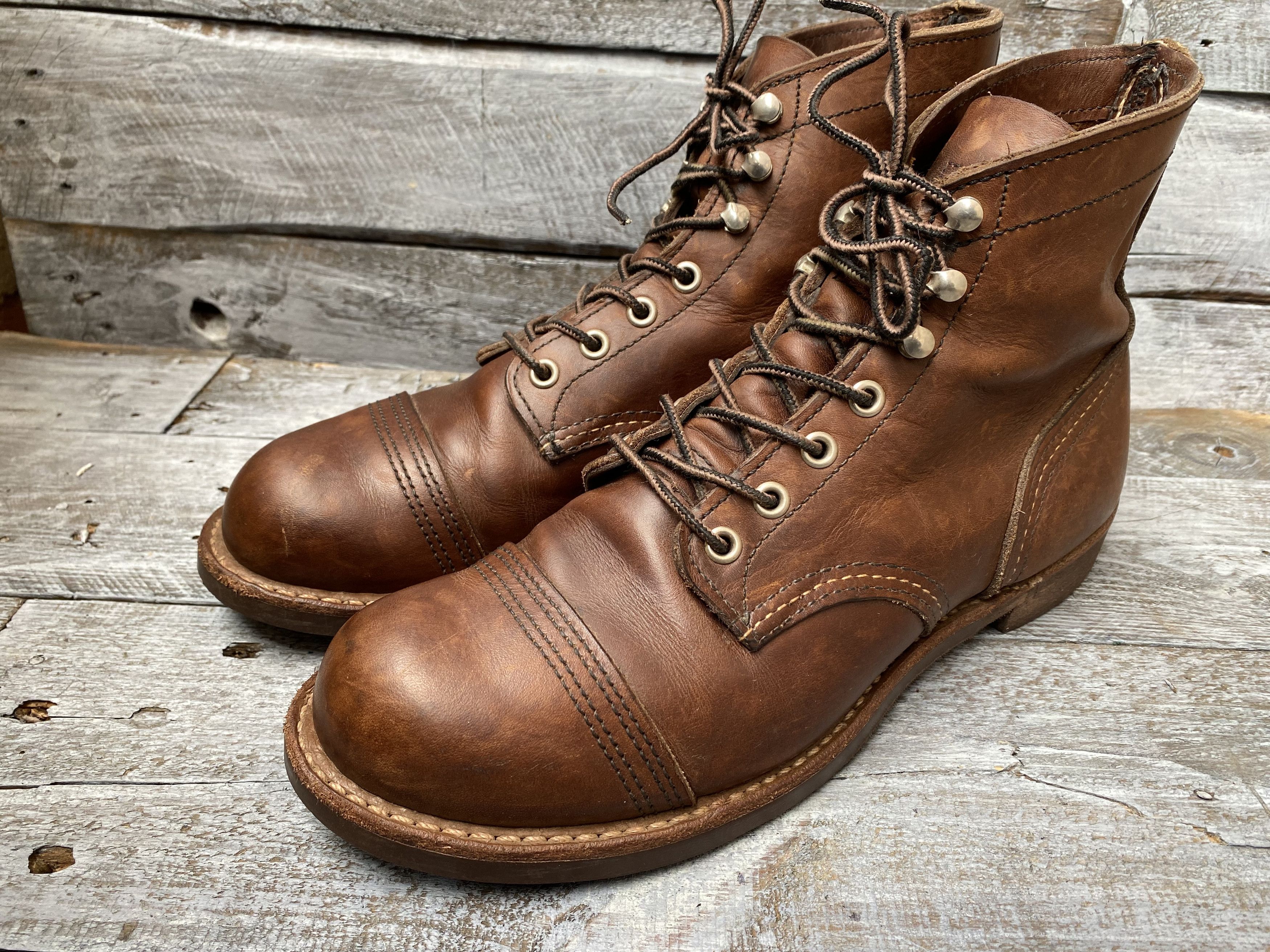 Red Wing Redwing Heritage iron ranger amber harness bootssz 7.5D Size US 7.5 / EU 40-41 - 1 Thumbnail