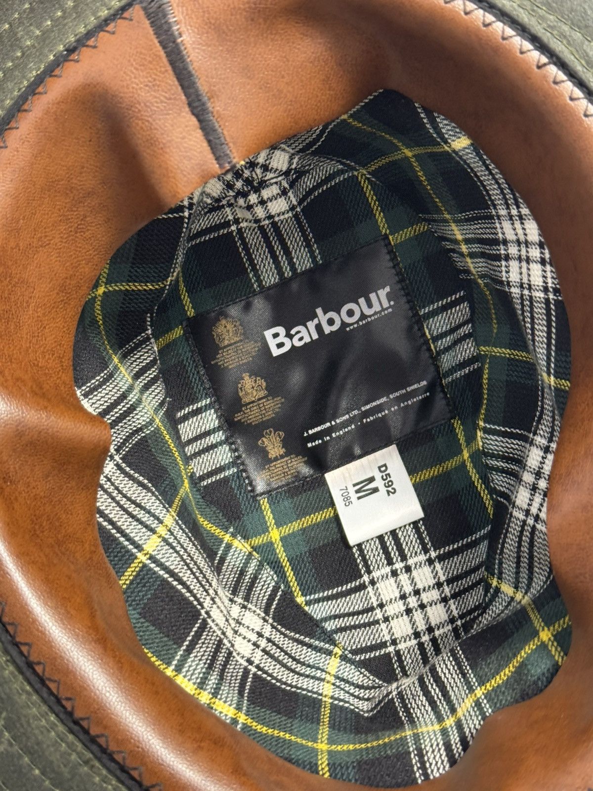 Barbour Barbour Vintage Waxed Cap Hat 90’s Size ONE SIZE - 15 Thumbnail