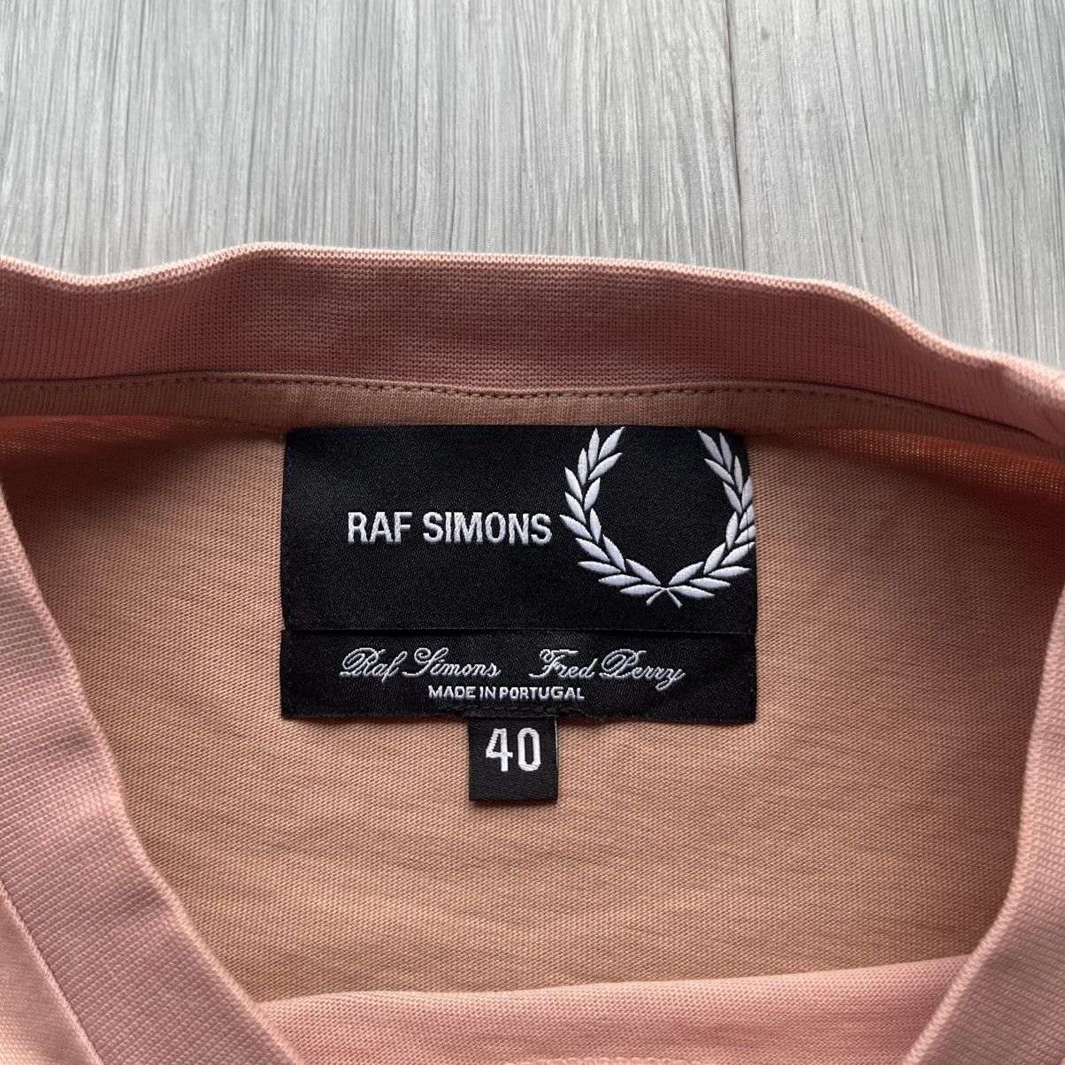 Fred Perry × Raf Simons Raf Simons x Fred Perry Collab Peach T Shirt Size US L / EU 52-54 / 3 - 3 Thumbnail