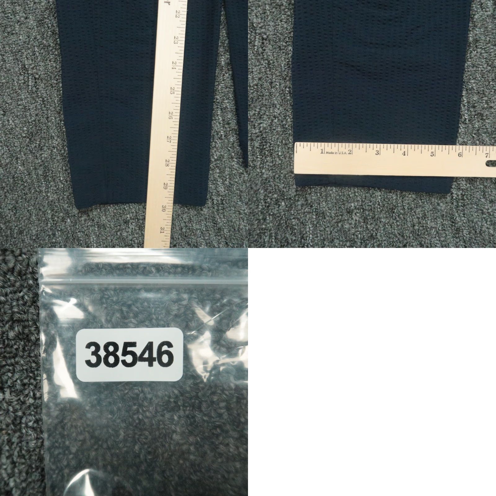 Lululemon Lululemon Pants Mens S Blue Bowline Seersucker Lightweight Zip Pocket Athletic Straight Inseam 30 in Track Pants Size US 29 - 8 Thumbnail