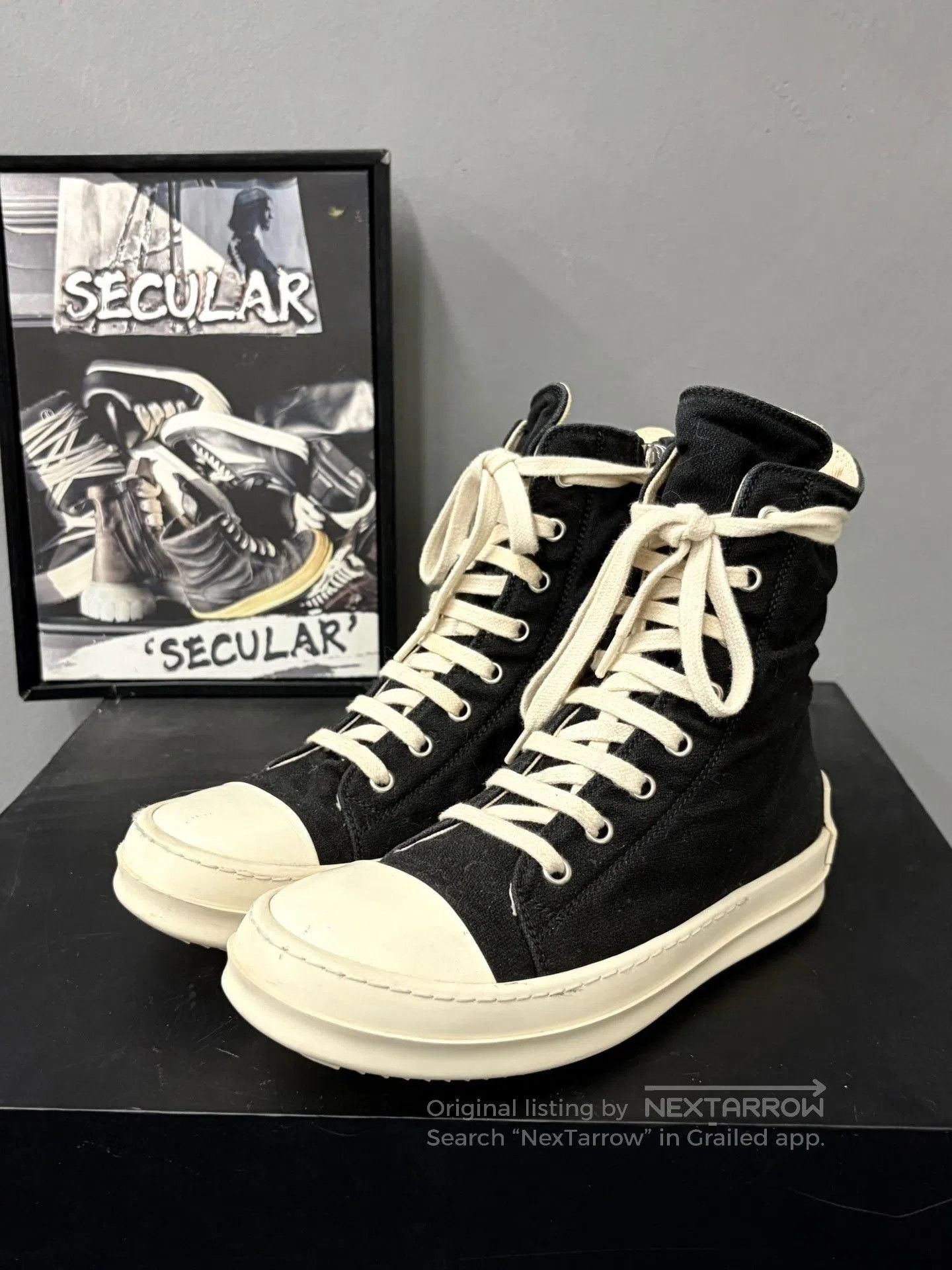 Rick Owens Rick Owens High. Size US 4 / IT 34 - 1 Thumbnail