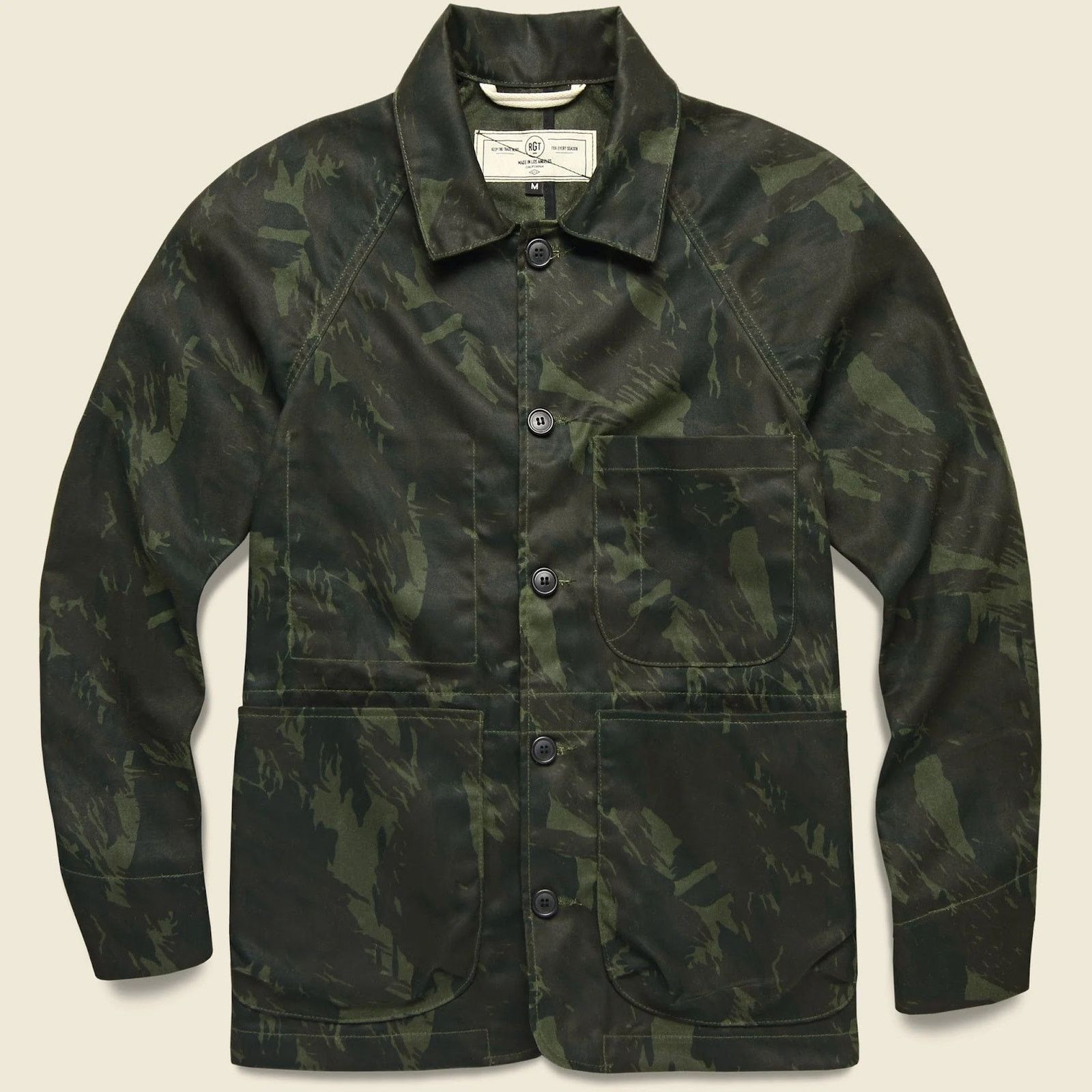 Rogue Territory Rogue Territory Waxed Canvas Explorer Jacket Camo - Large Size US L / EU 52-54 / 3 - 1 Thumbnail
