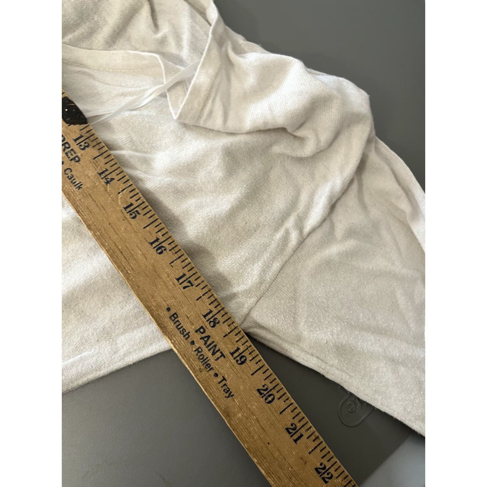 Vince Camuto Vince Camuto Womens Sweater Long Sleeves White & Black Asymmetrical Hem Size S Size S / US 4 / IT 40 - 5 Thumbnail