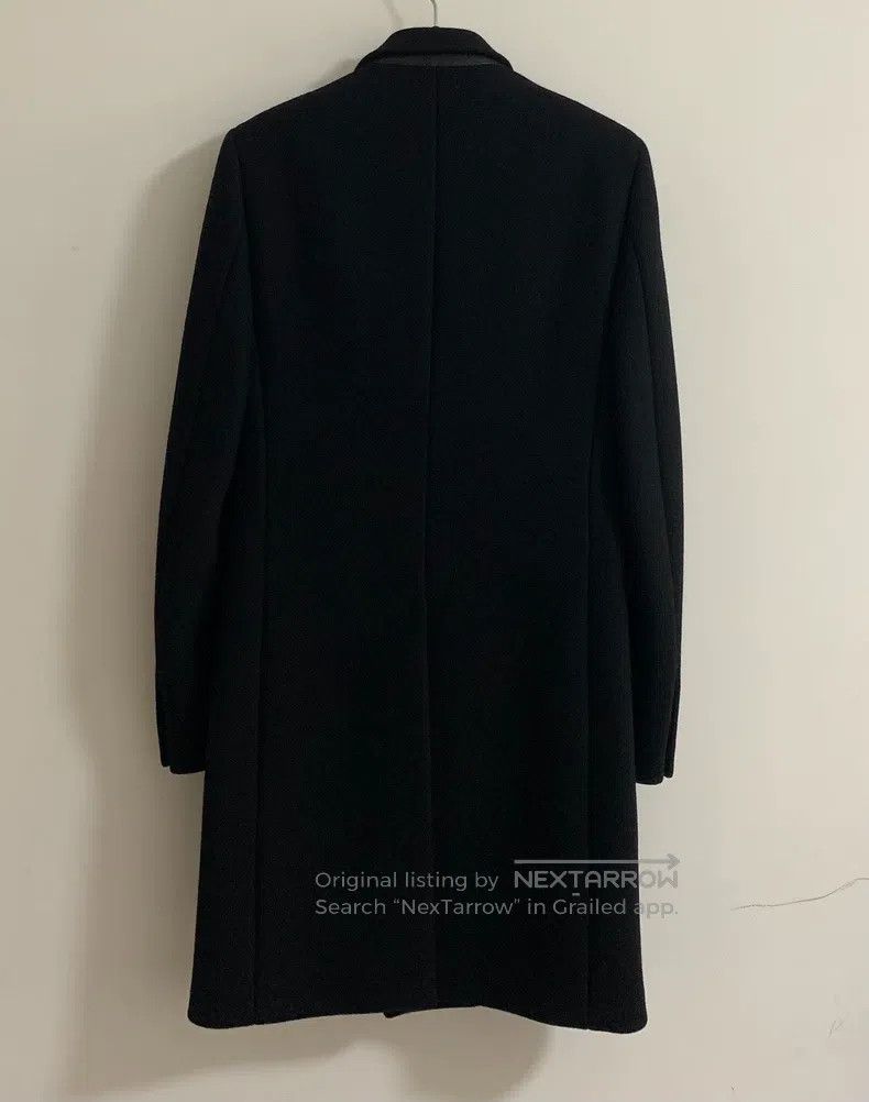 Saint Laurent Paris Saint Laurent Paris Black Lamb Leather Chesterfield Coat Size US S / EU 44-46 / 1 - 2 Thumbnail