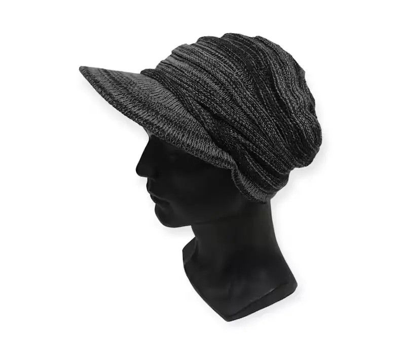 Japanese Brand × Vintage Japanese Brand Plain Beanie Hat Size ONE SIZE - 1 Thumbnail