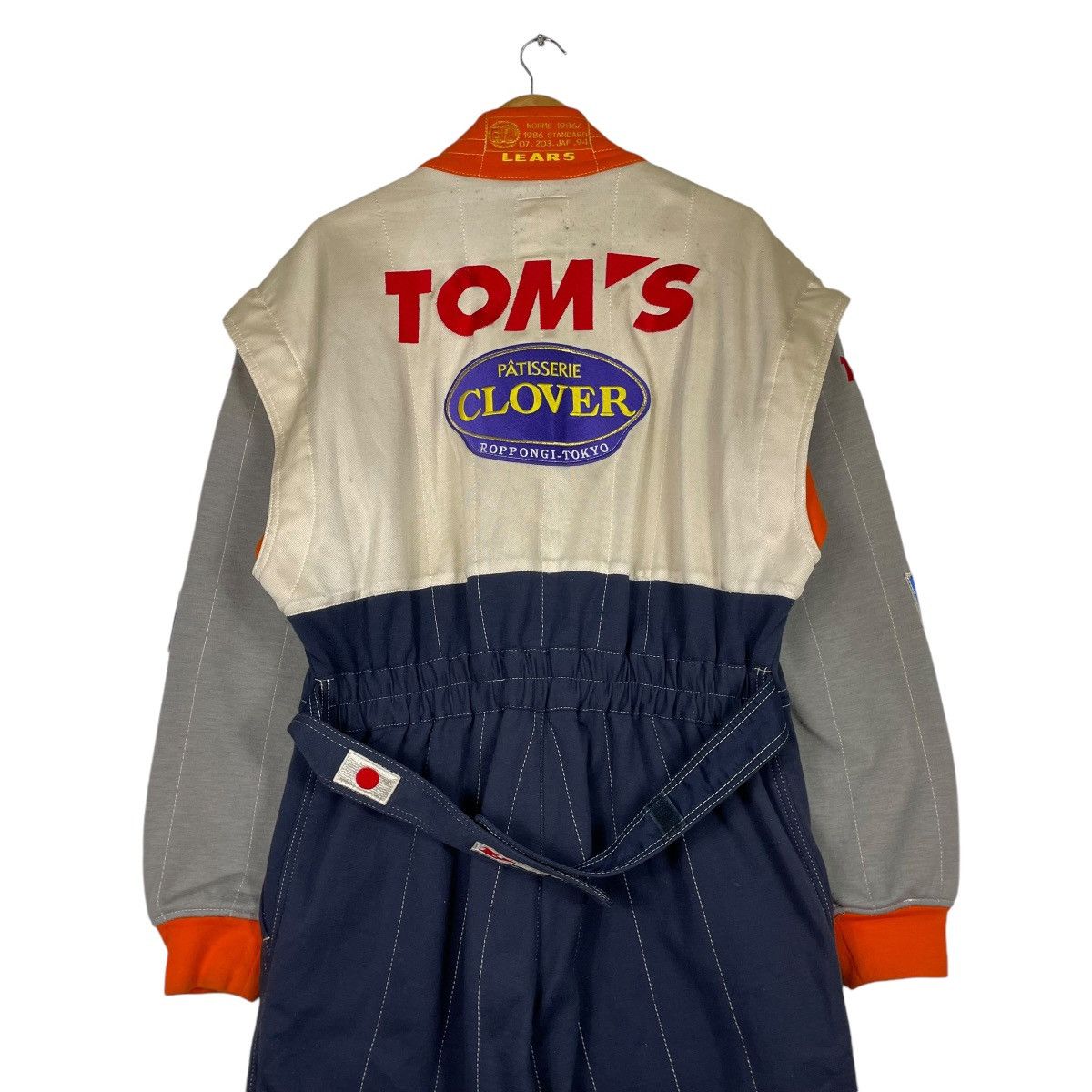 Japanese Brand × Toms 💥TOM RACING CLOVER DRIVER JUMPSUIT JAPAN Size US 38 / EU 54 - 9 Thumbnail