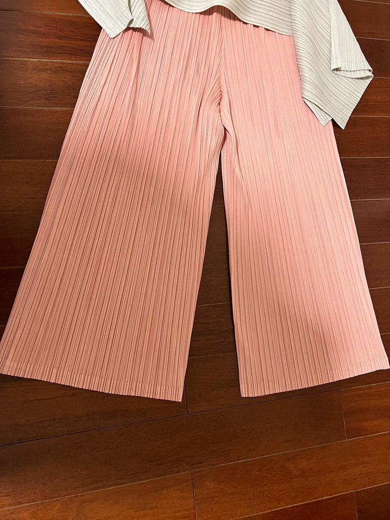 Issey Miyake issey miyake size:3 Pink pleated pants Size 42" / US 20 - 6 Thumbnail