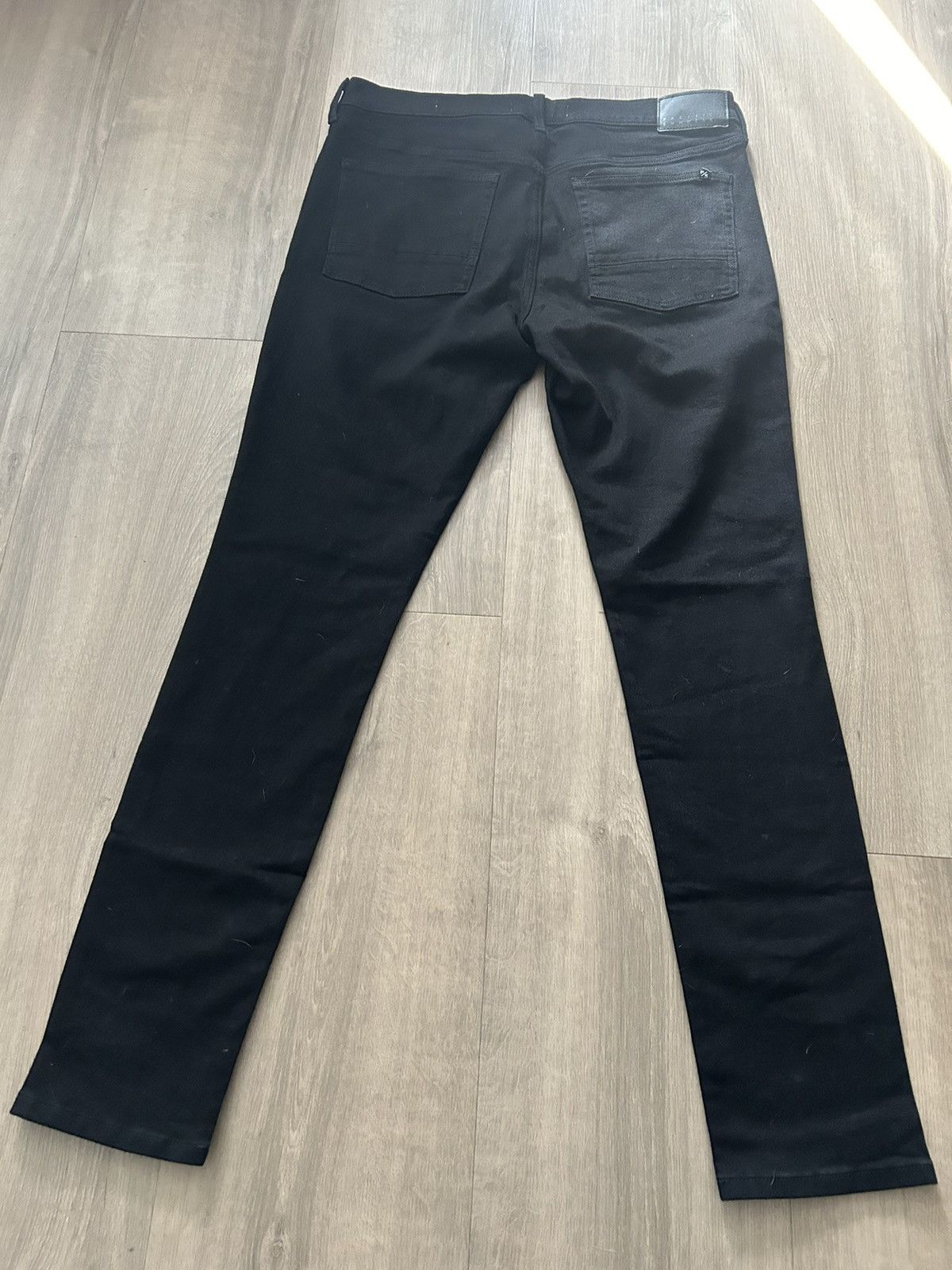 Pacsun Pacsun Black Bryce stacked skinny jeans 34x32 Size US 32 / EU 48 - 2 Thumbnail