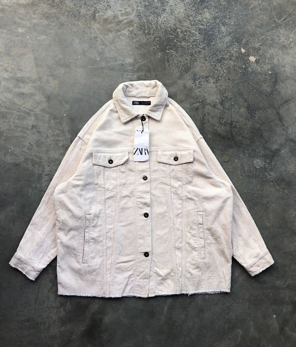 Zara on sale cord jacket