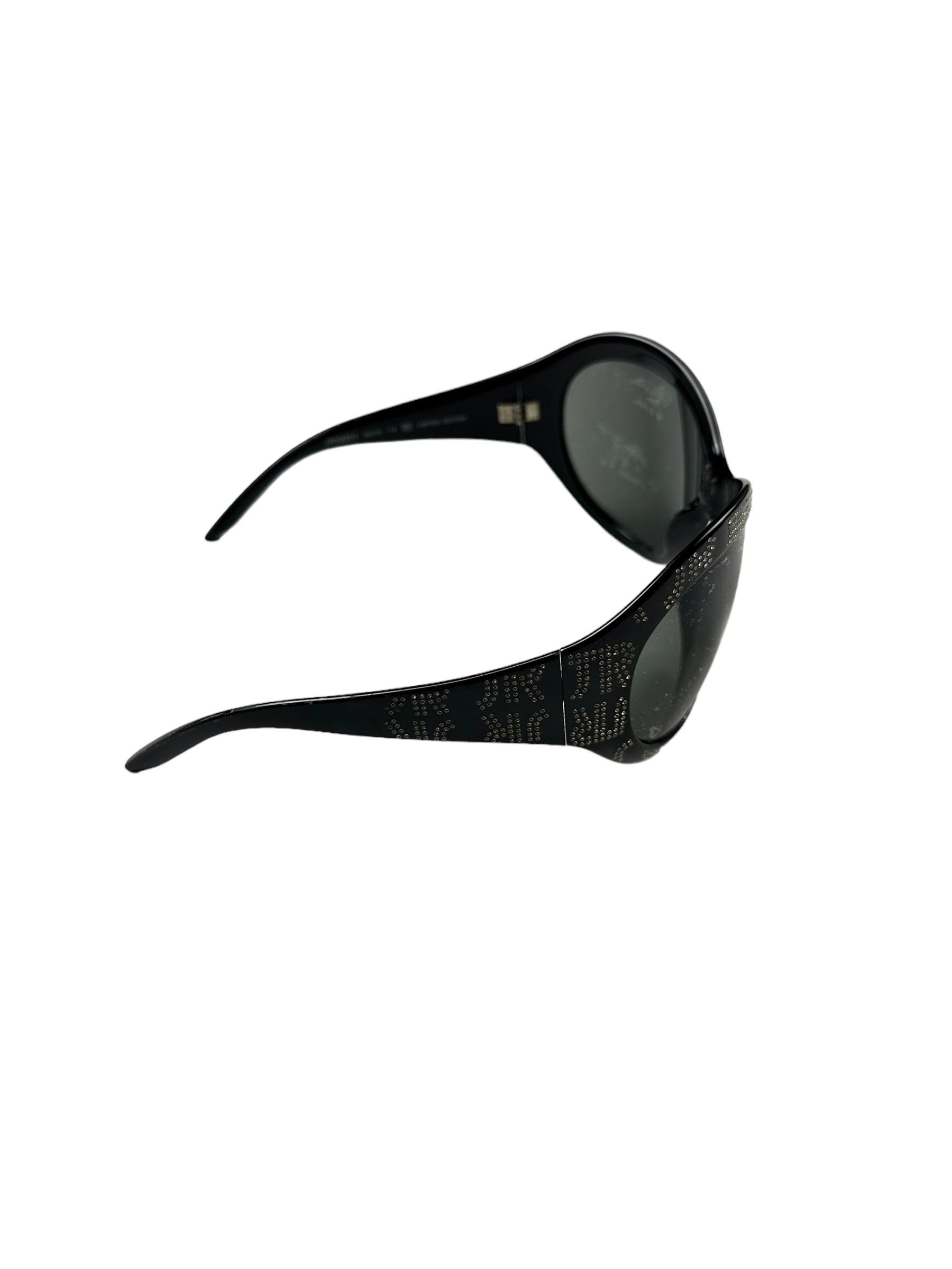 John Richmond Gothic 2012 limited edition mask rhinestoned sunglasses Size ONE SIZE - 6 Thumbnail