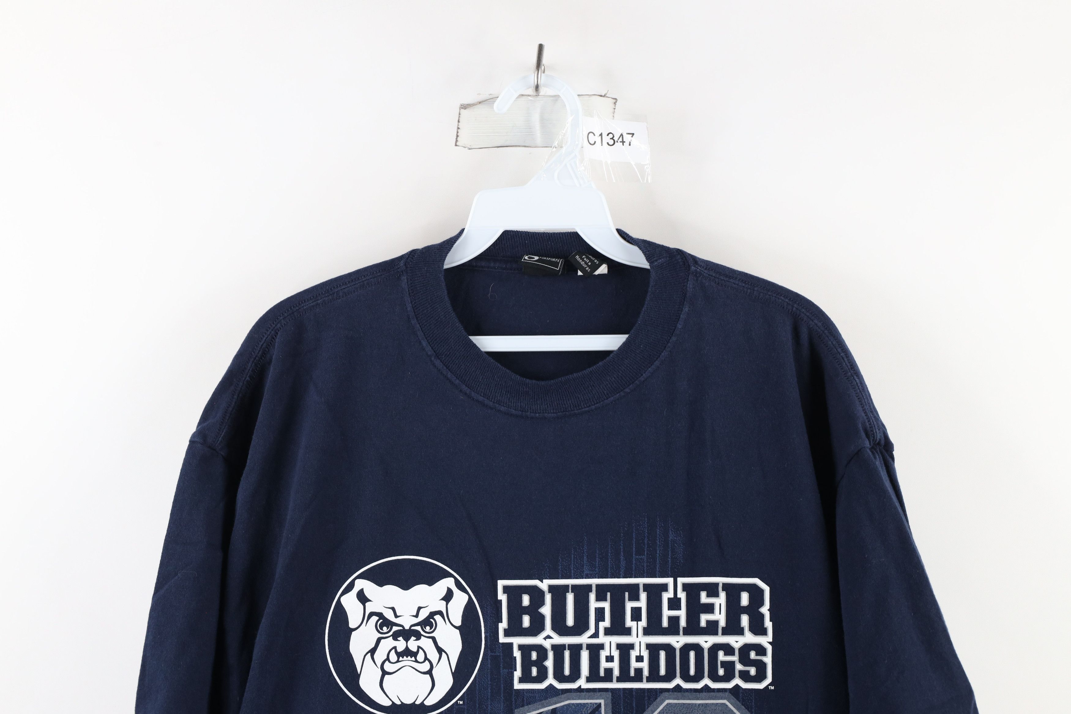 Vintage Y2K Sweet Sixteen Butler University Basketball T-Shirt Blue Size US XL / EU 56 / 4 - 2 Thumbnail