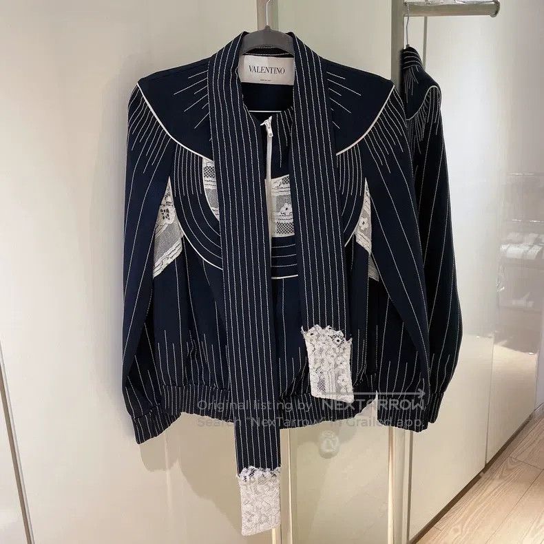 Valentino Valentino Lace patchwork sports suit Size L / US 10 / IT 46 - 1 Thumbnail