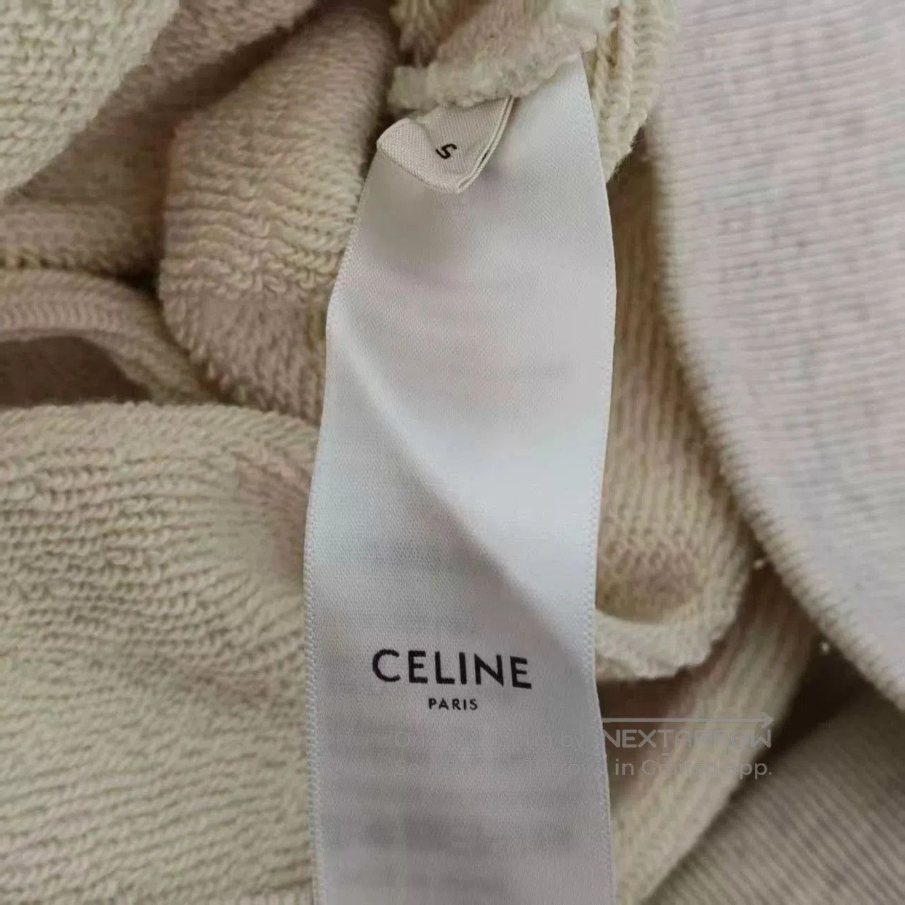 Celine Vintage Logo Sweatshirt Size S.