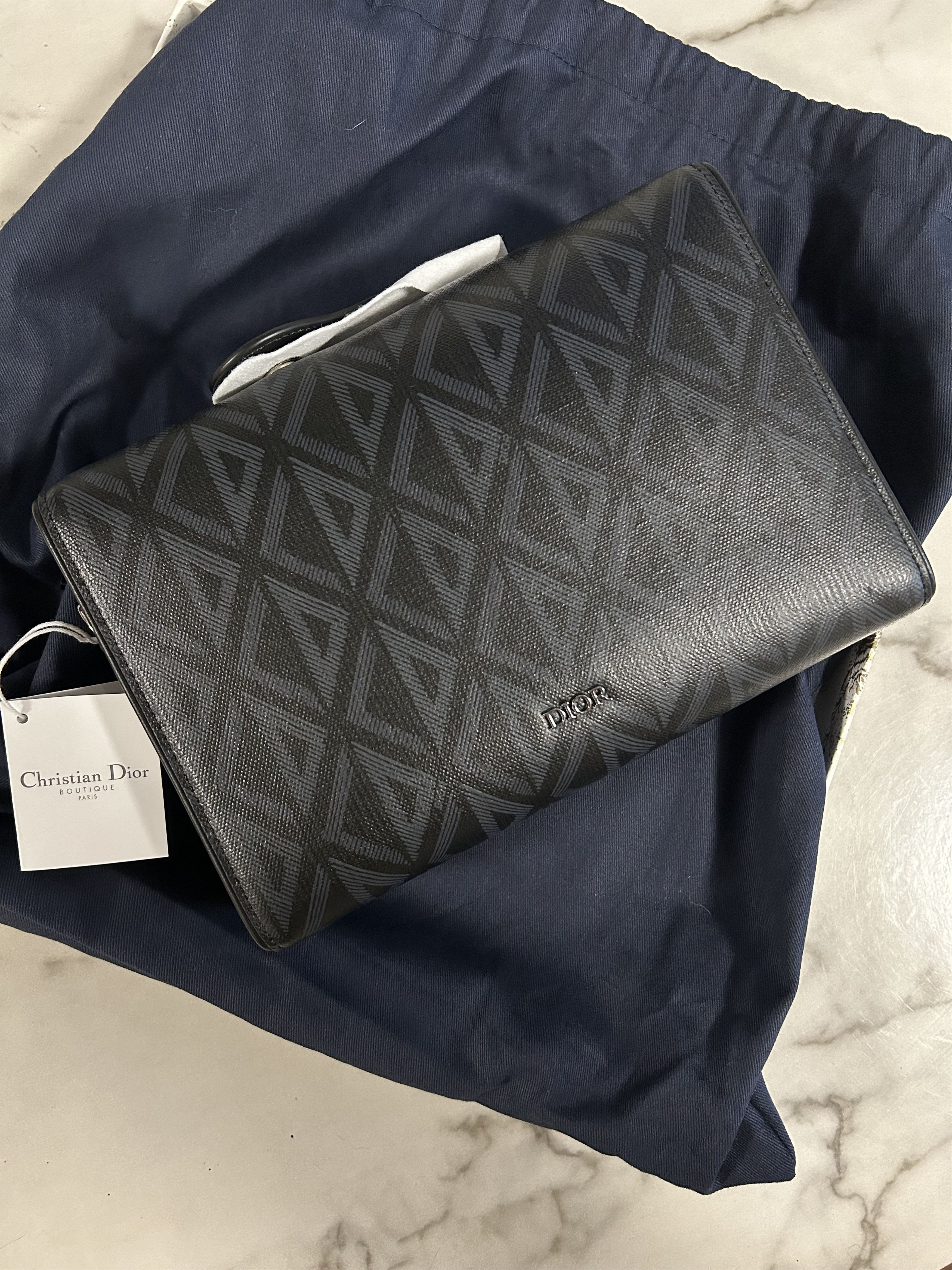 Dior Christian Dior CD Diamond Lingot Pouch|Crossbody Bag Size ONE SIZE - 3 Thumbnail