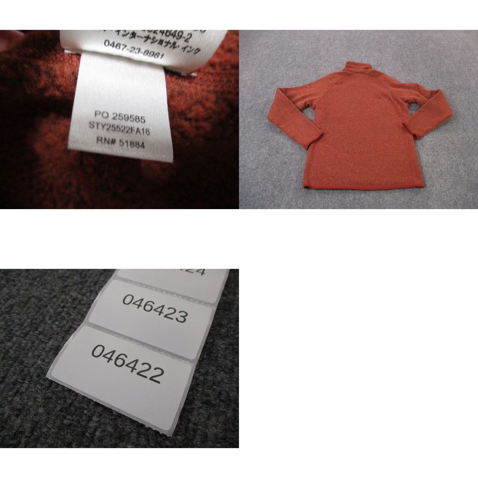 Patagonia Patagonia Jacket Windbreaker Mens Better Sweater Outdoor Fleece 25522 Orange XS? Size US S / EU 44-46 / 1 - 8 Thumbnail