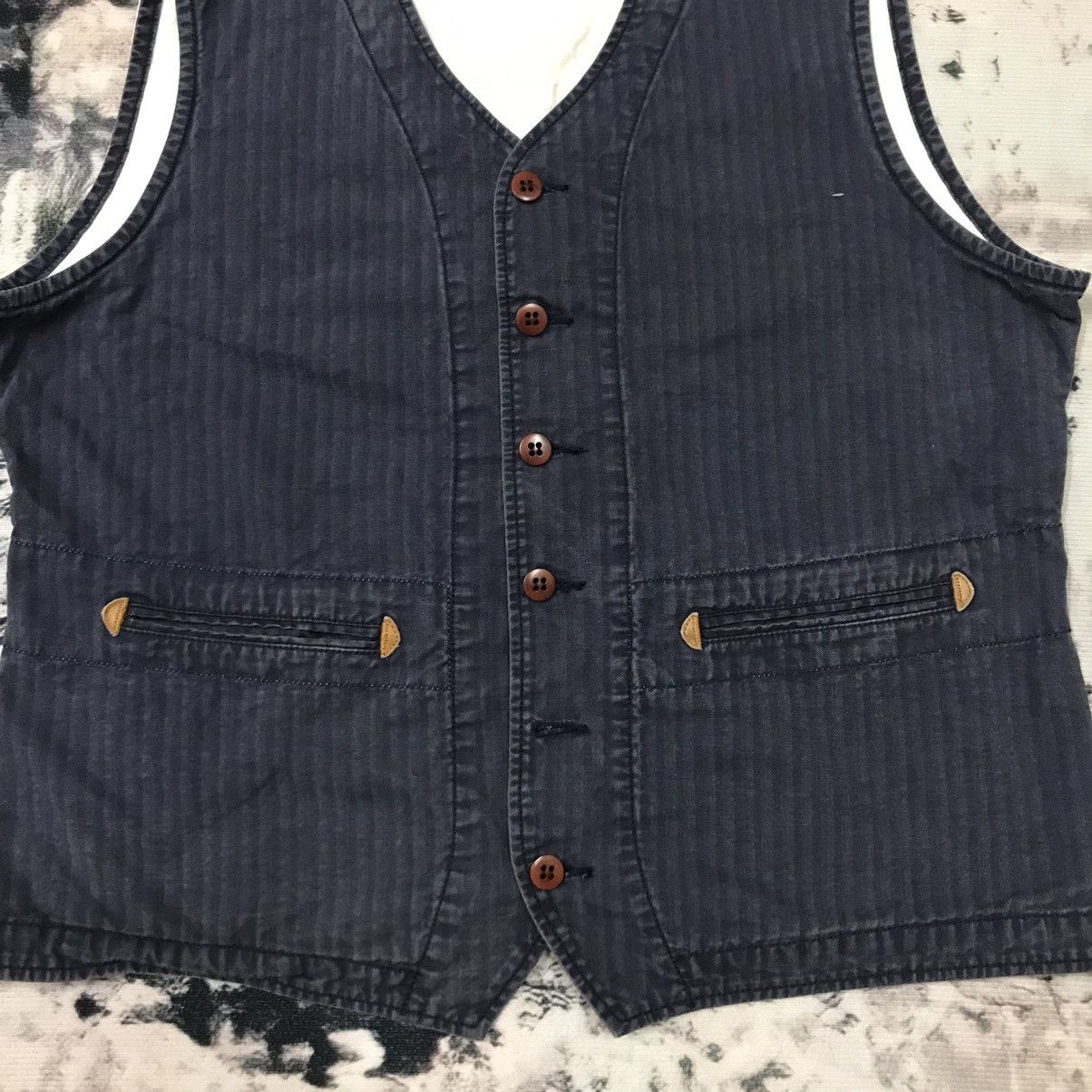 Eternal × Vintage Vintage Eternal Union Made Bitchu kurashiki Factory Vest Size US M / EU 48-50 / 2 - 2 Thumbnail